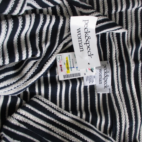 NWT - PECK & PECK knit cardigan - sz 3X - $150.00 - Picture 2 of 3